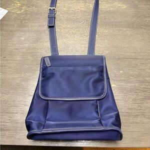 Fossil Navy Blue Crossbody Bag and wallet